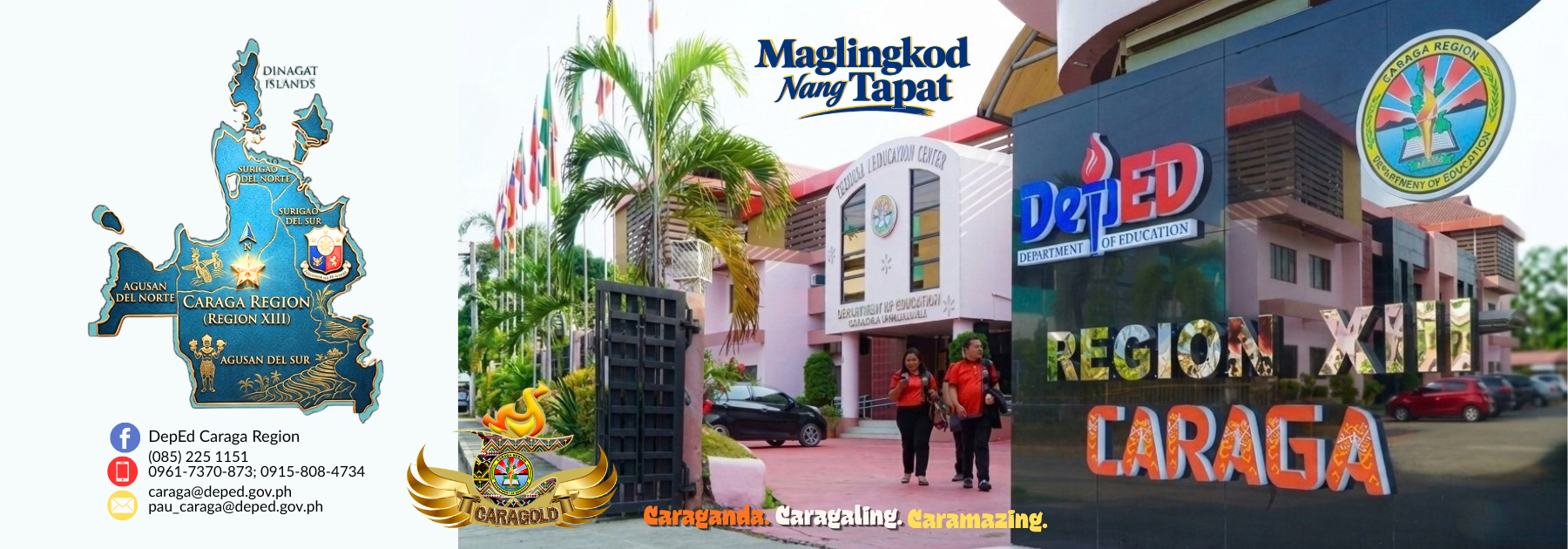 DepEd Caraga Regional Office XIII - Trunkline (085) 342-8207
